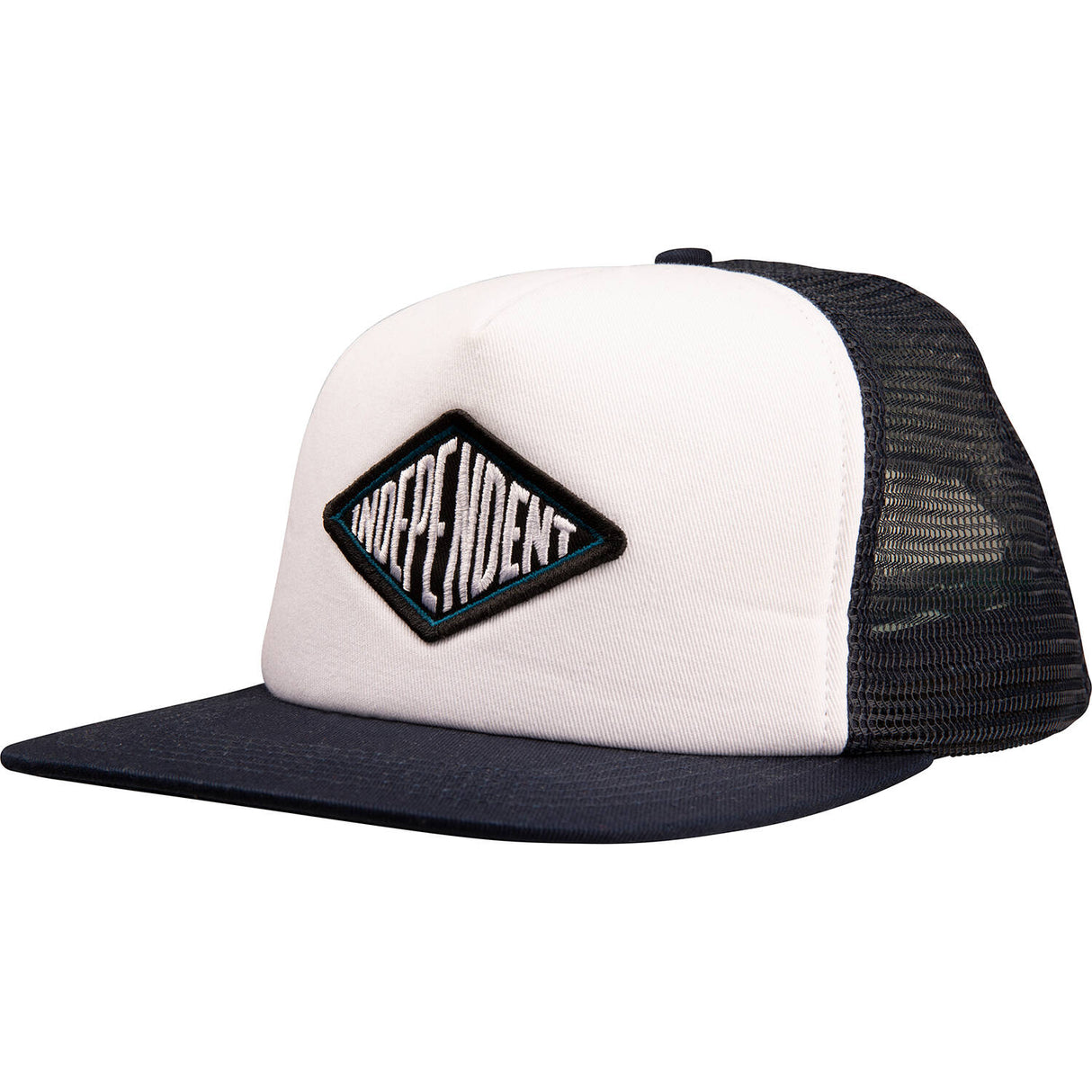 Independent Turn and Burn Mesh Cap - White/Black