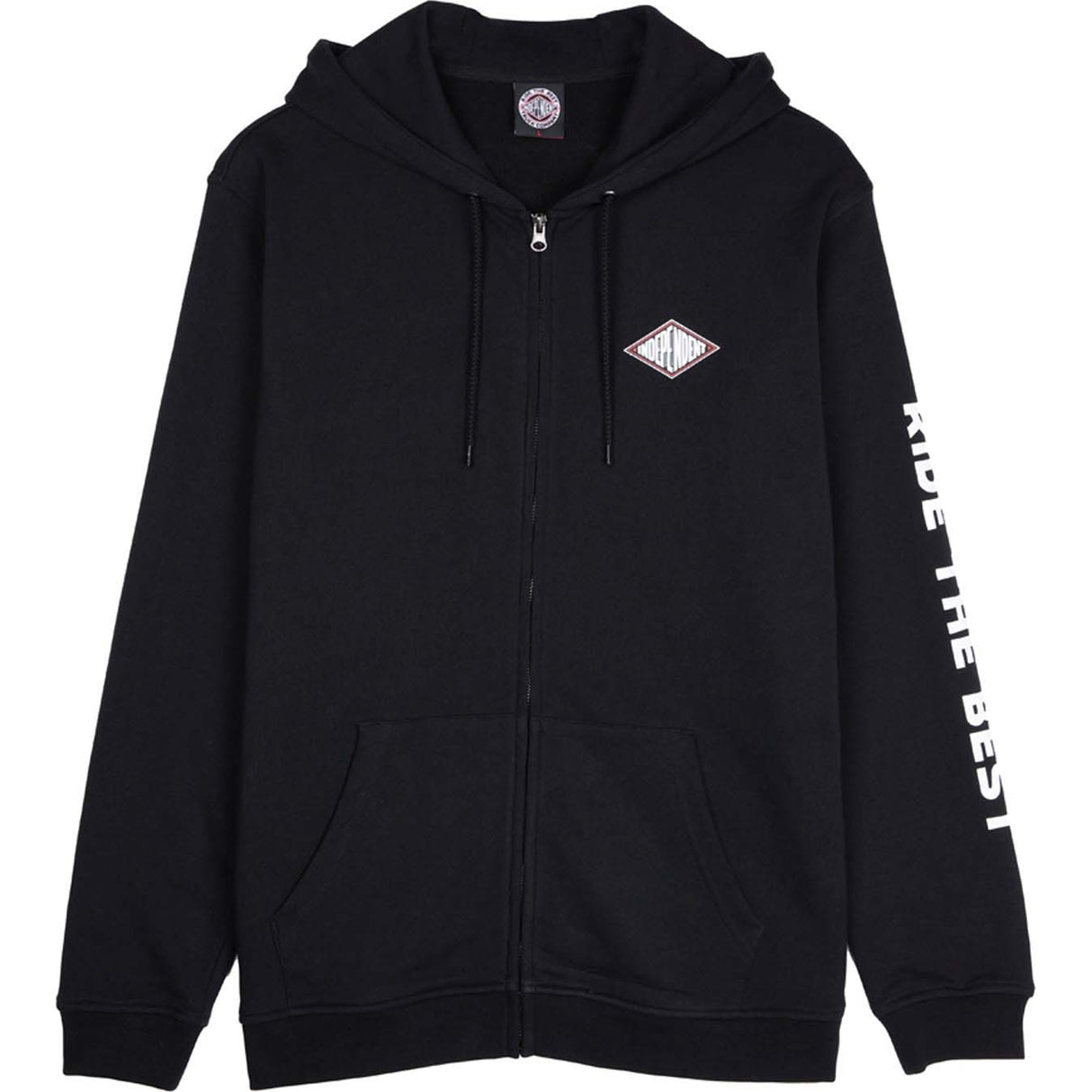 Independent Depth Summit Zip Hoodie - Black