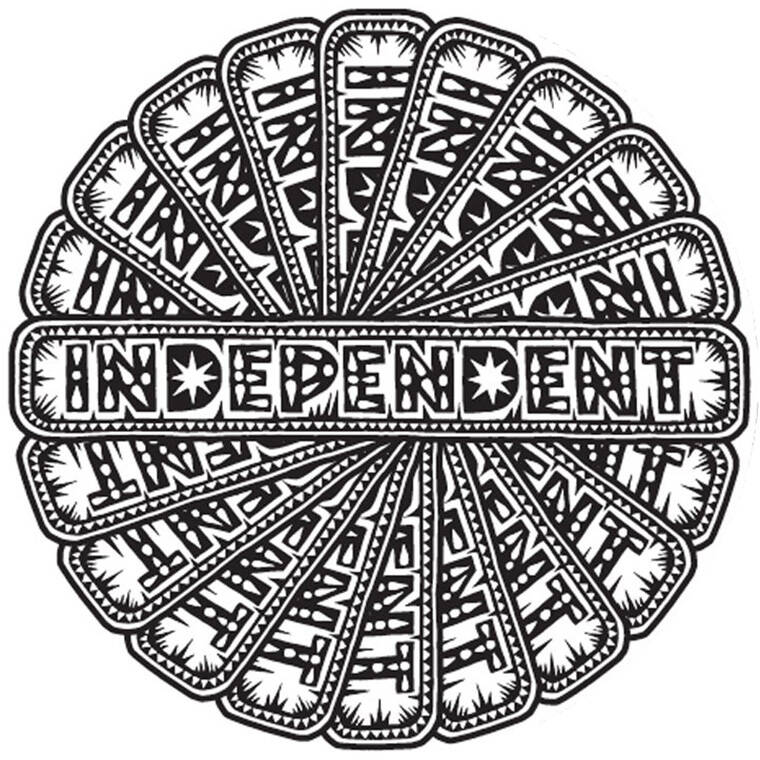 Independent Huskey Revolve Sticker