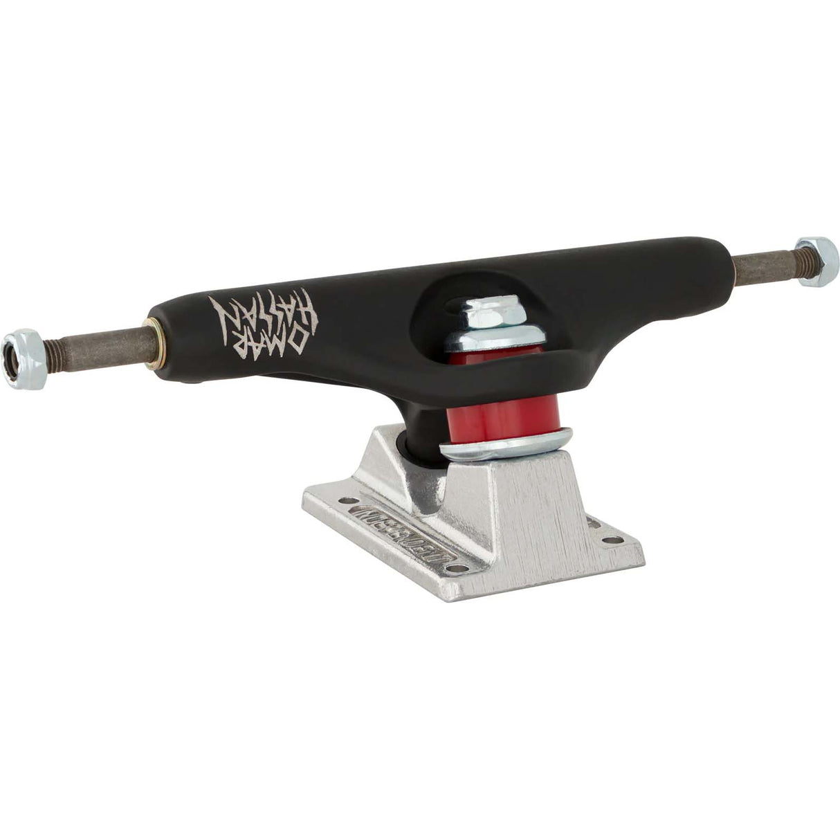 Independent Stage 11 Hollow Omar Hassan Skateboard Trucks - Standard Black/Silver 149mm