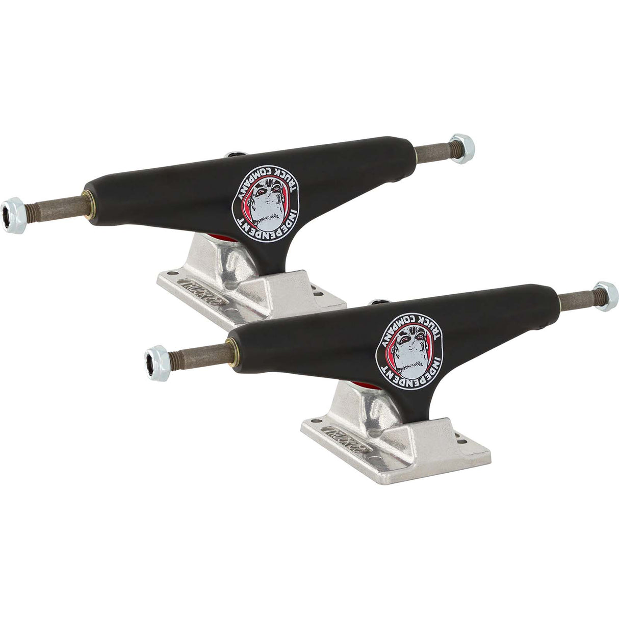 Independent Stage 11 Hollow Omar Hassan Skateboard Trucks - Standard Black/Silver 149mm