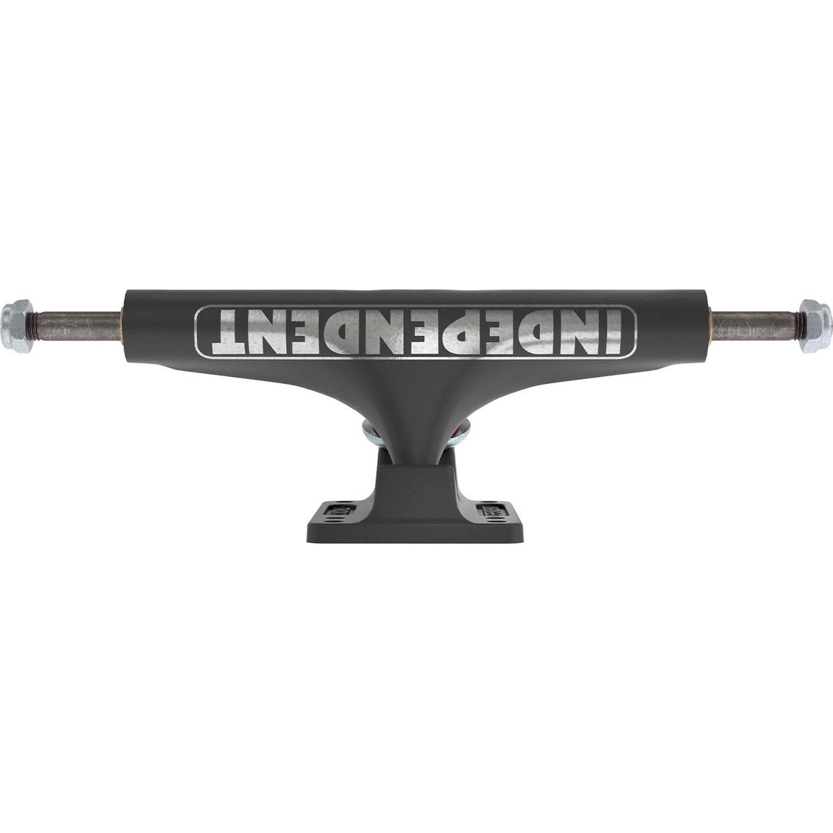 Independent Stage 4 Hollow Full Bar Skateboard Trucks - Black 215mm