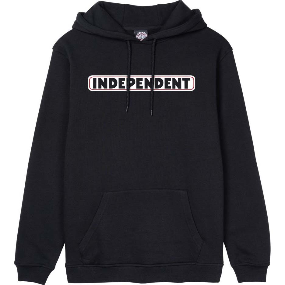 Independent Bar Logo Hoodie - Black