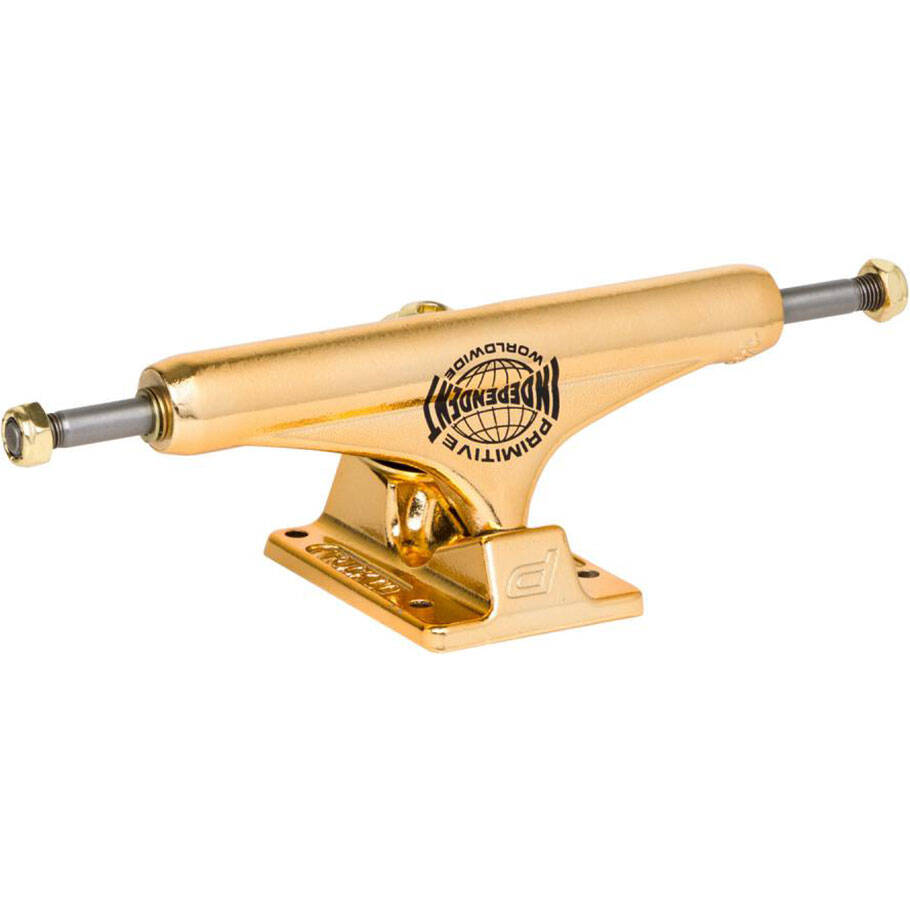 Independent Stage 11 Primitive Skateboard Trucks - Gold 159mm