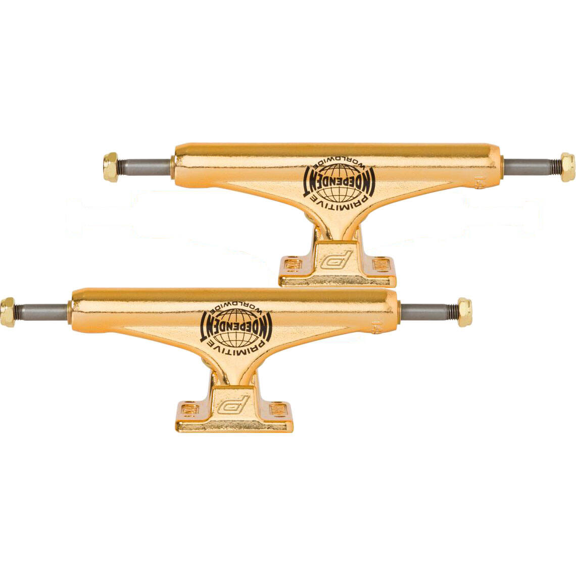 Independent Stage 11 Primitive Skateboard Trucks - Gold 159mm