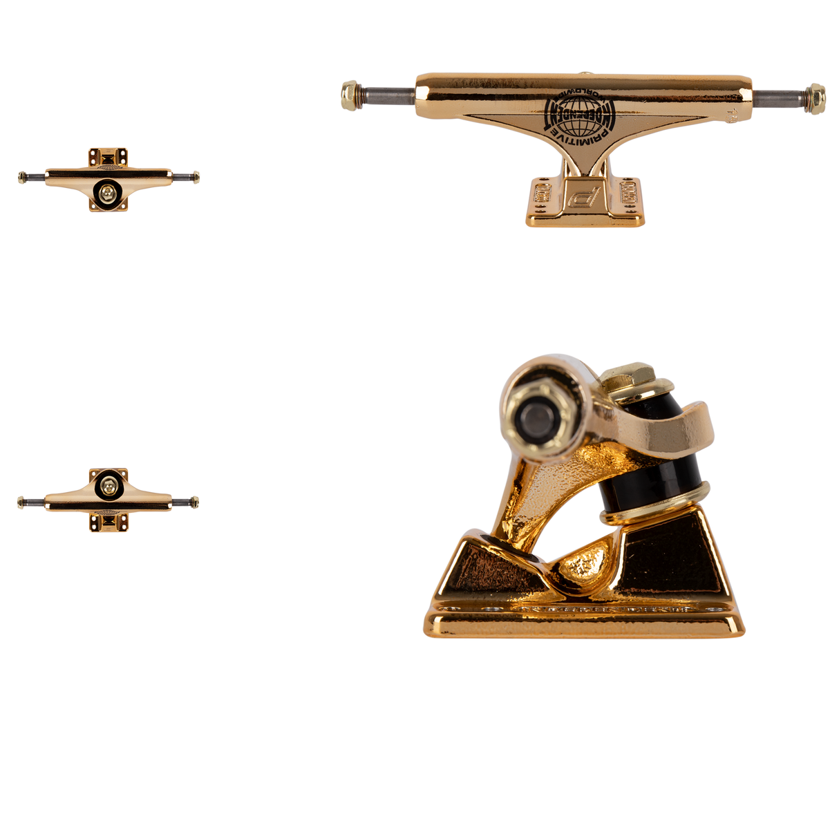 Independent Stage 11 Primitive Skateboard Trucks - Gold 149mm