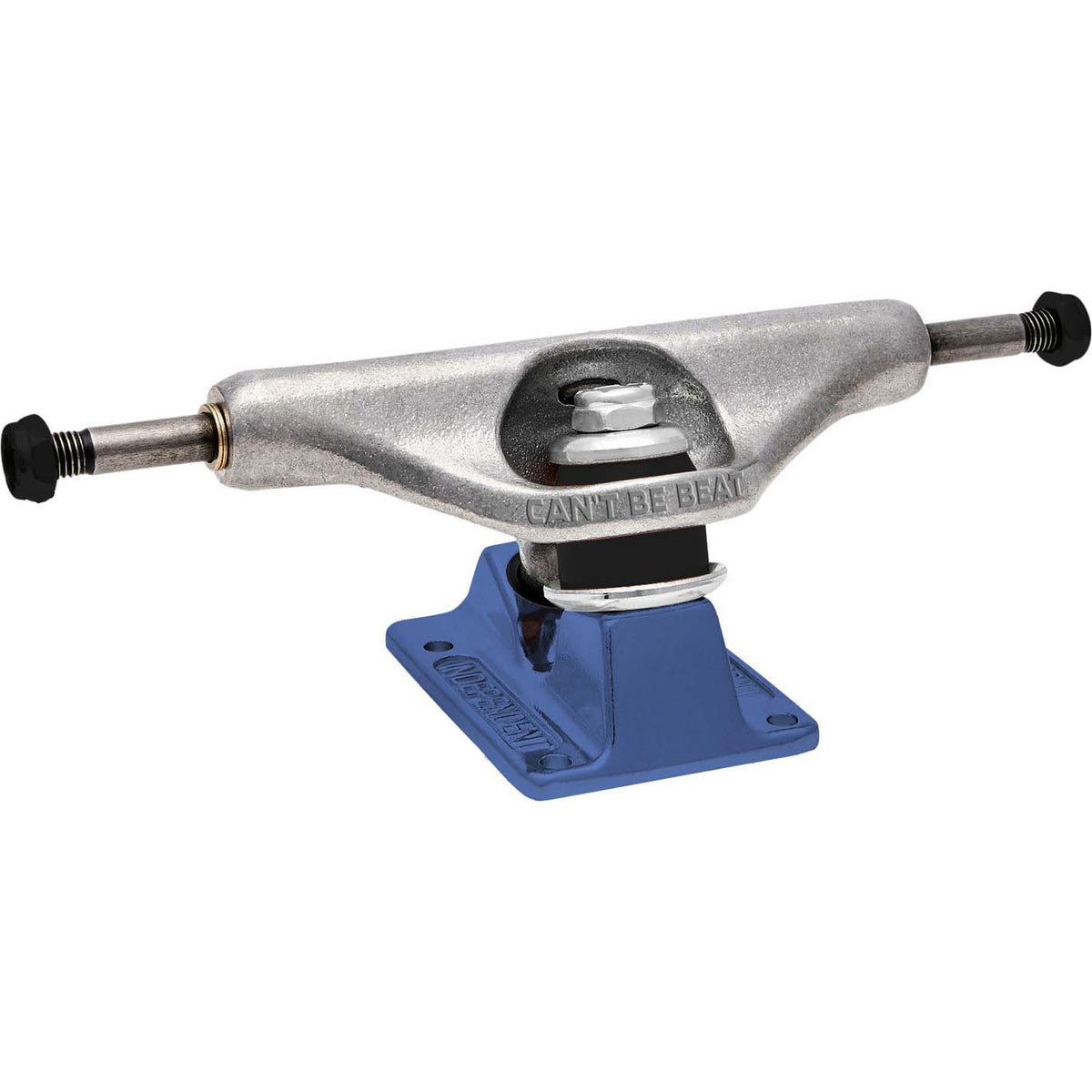 Independent Stage 11 Can't Be Beat Skateboard Trucks - Silver/Blue 159mm