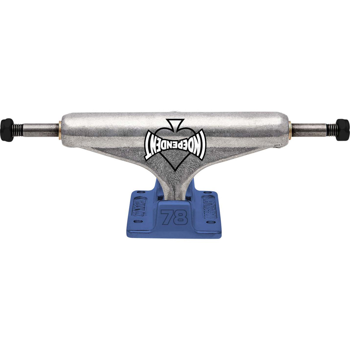 Independent Stage 11 Can't Be Beat Skateboard Trucks - Silver/Blue 159mm