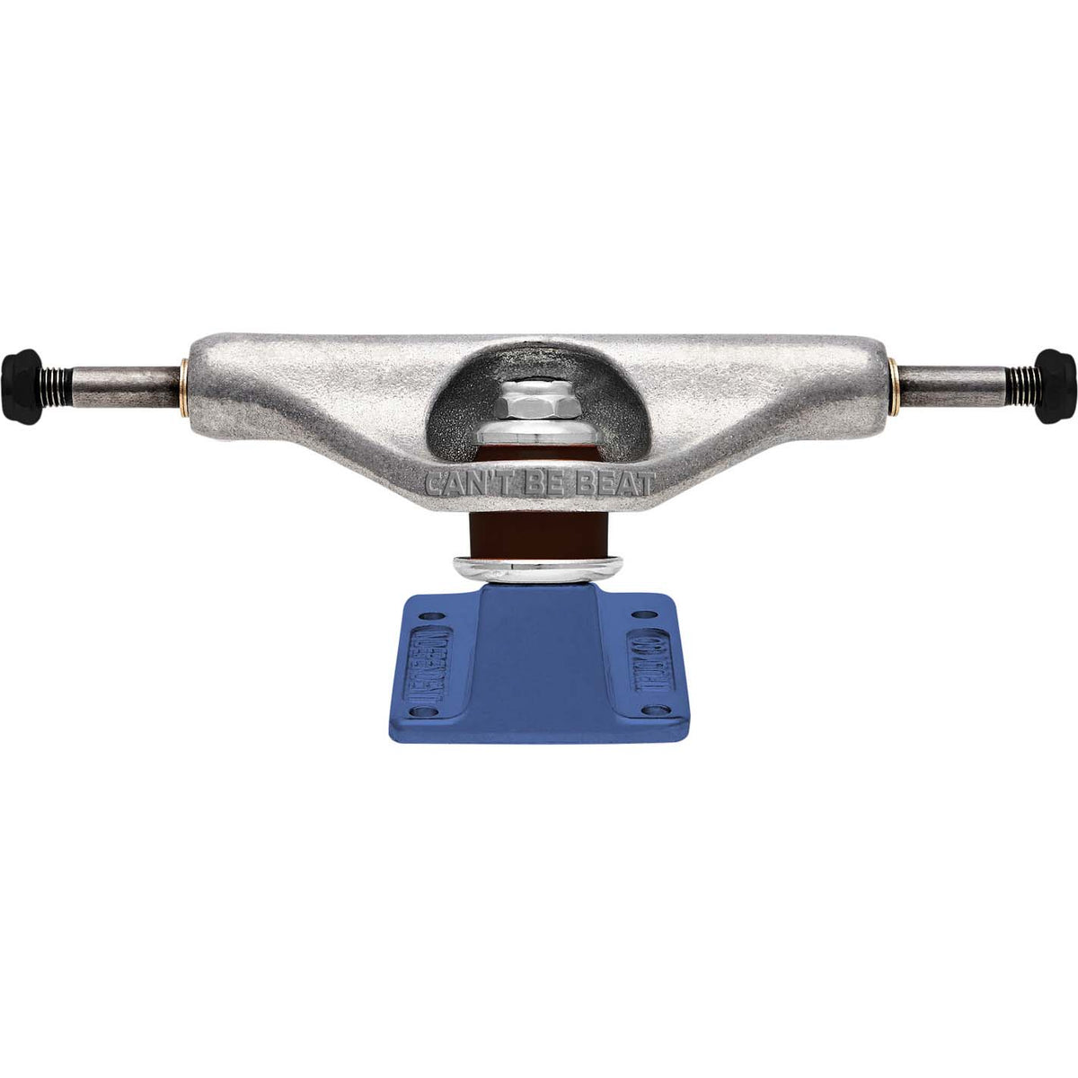 Independent Stage 11 Can't Be Beat Skateboard Trucks - Silver/Blue 159mm