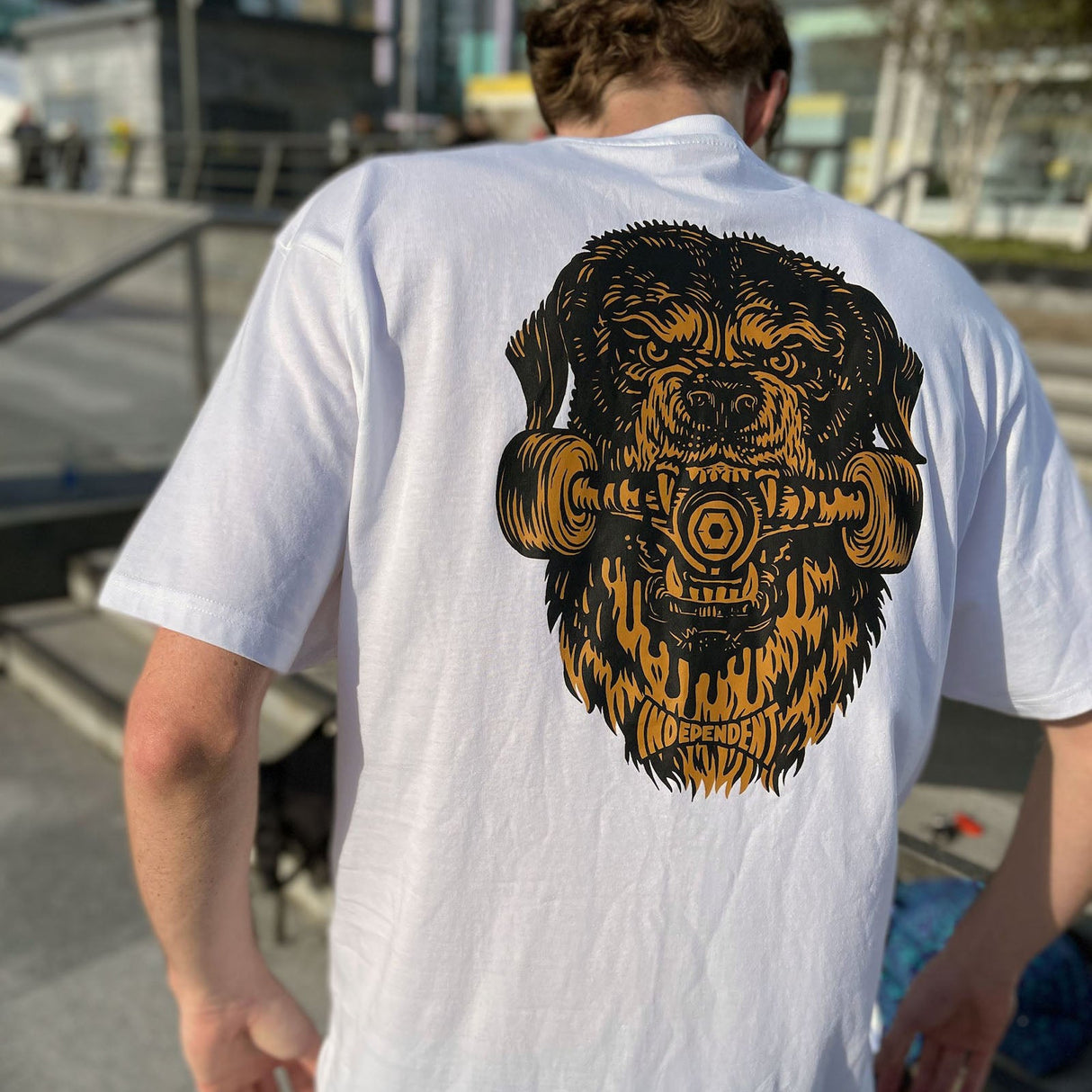 Independent Junkyard T Shirt - White