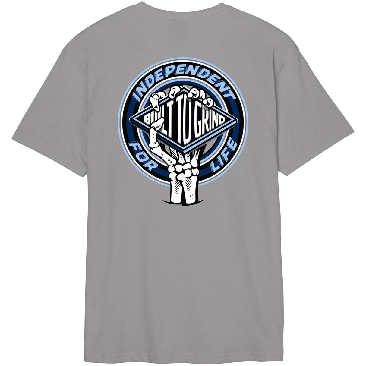 Independent For Life Clutch T Shirt - Cement