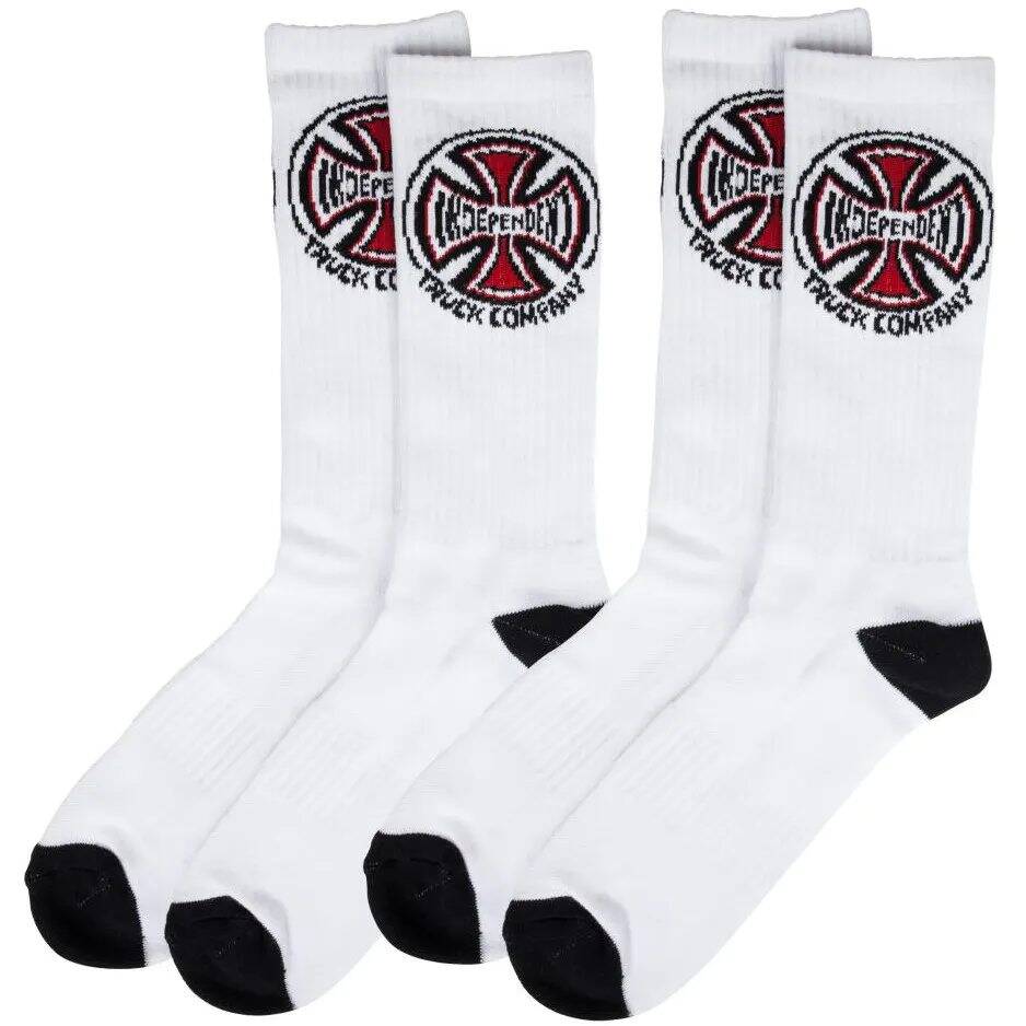 Independent Truck Co. Socks (2 Pairs) - White