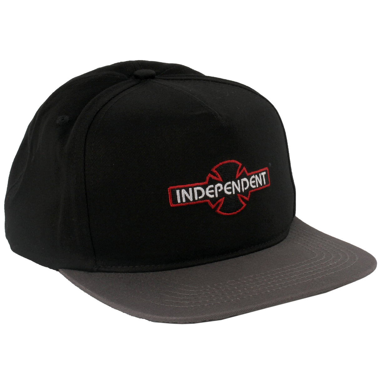 Independent Array Snapback Cap - Black