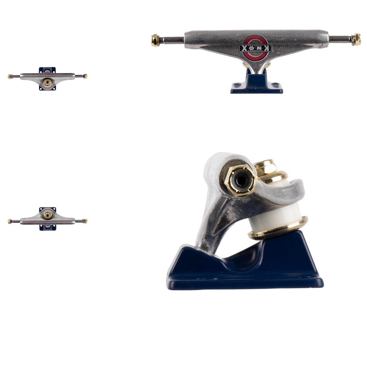 Independent Forged Hollow Knox Stage 11 Skateboard Trucks - Silver 144mm