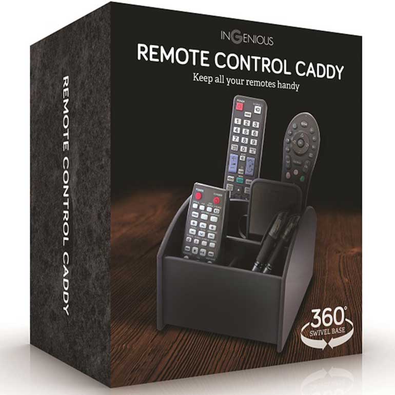 Ingenious Remote Control Caddy