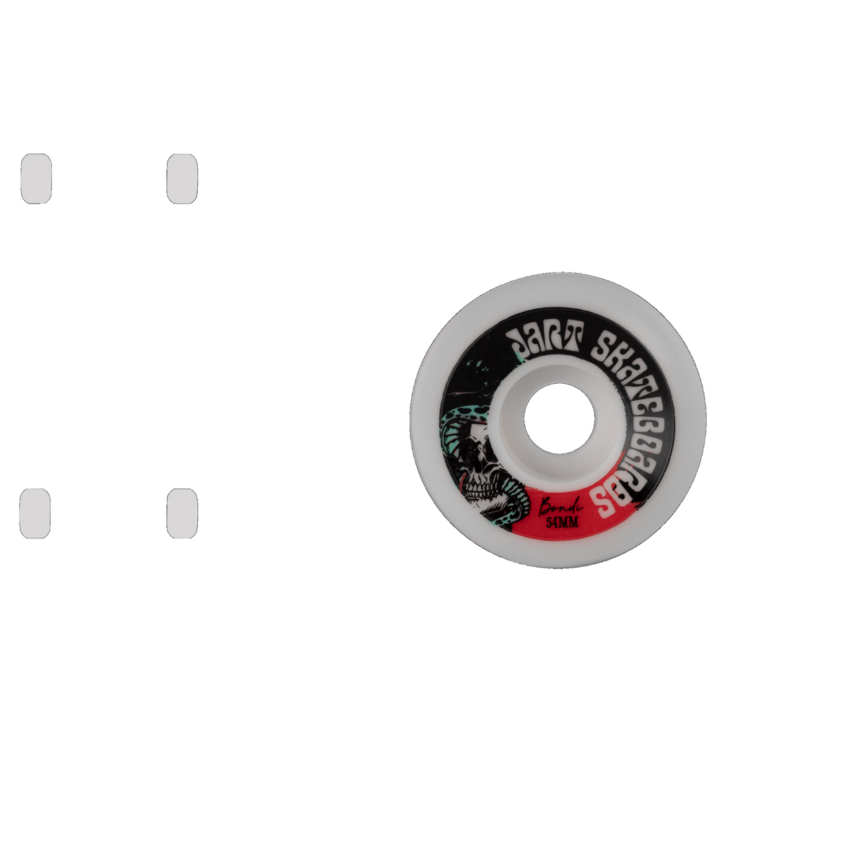 Jart Bondi Skateboard Wheels - 54mm