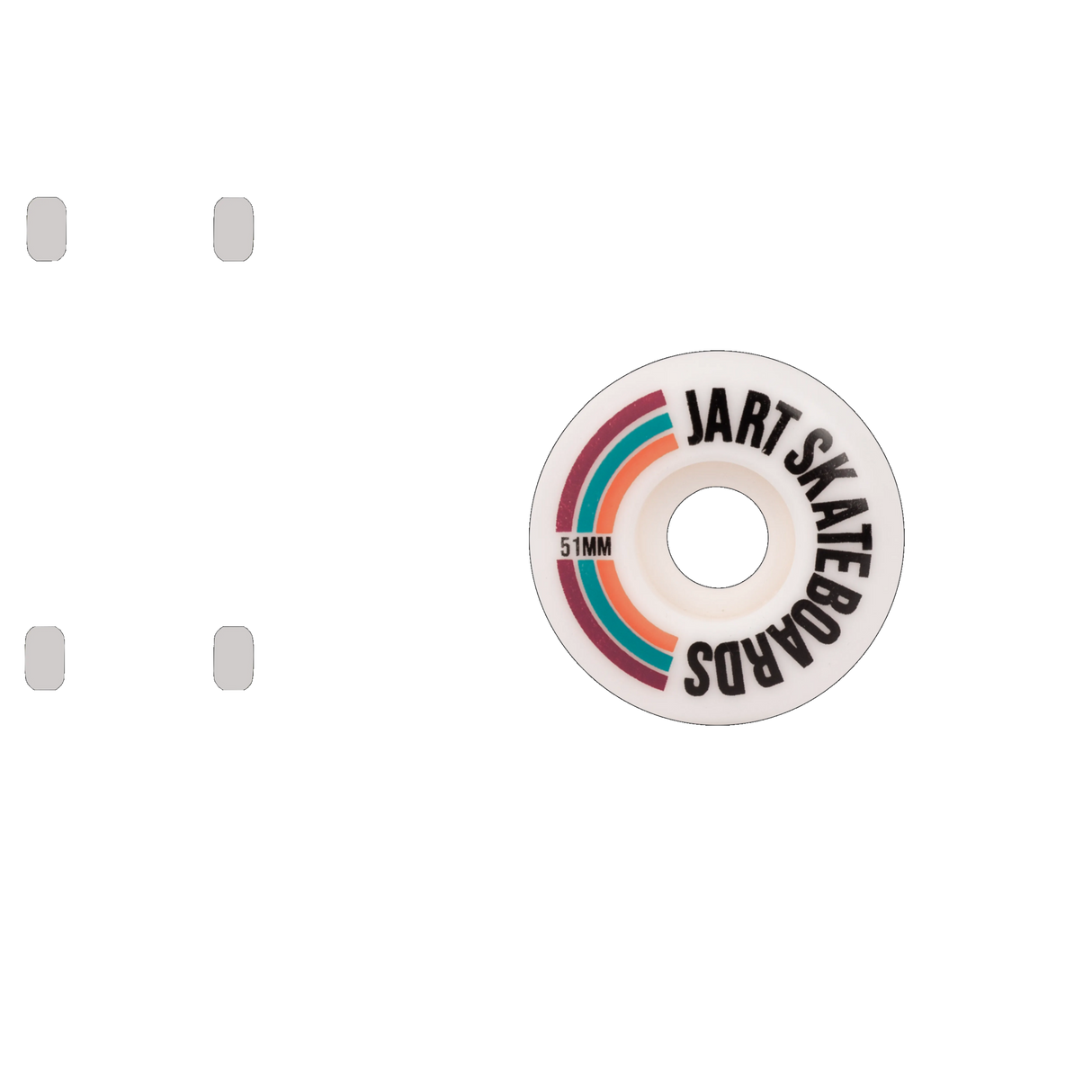 Jart Flag Skateboard Wheels - 51mm
