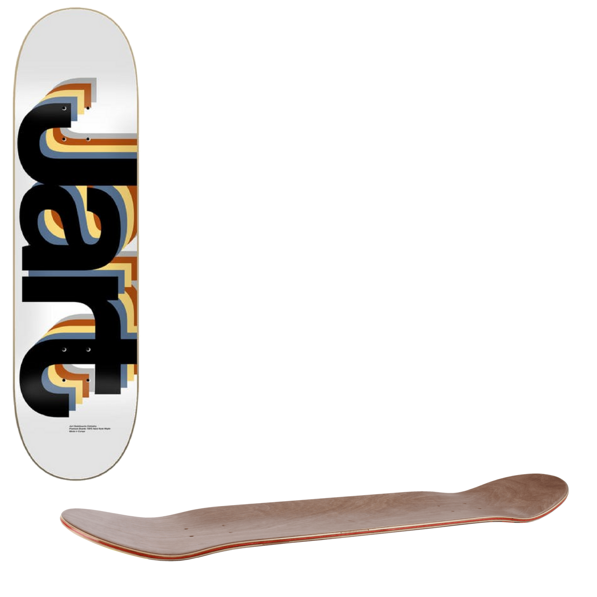 Jart Multipla Skateboard Deck - 8.125''