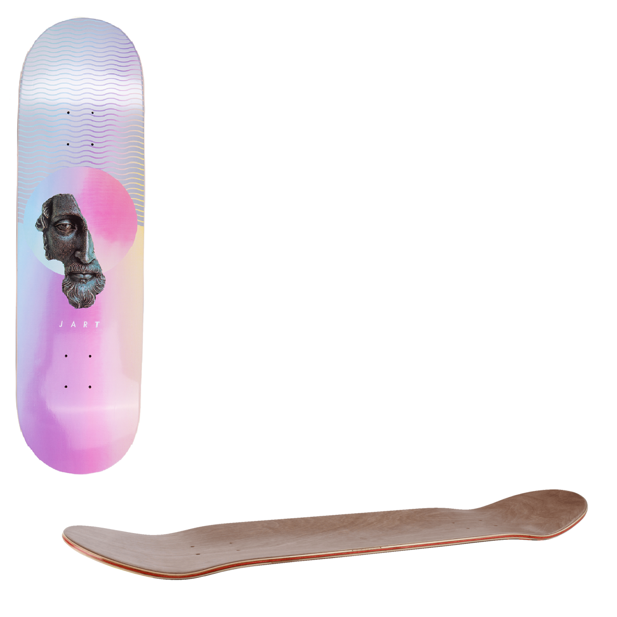 Jart Sculptural Skateboard Deck - 8.25"