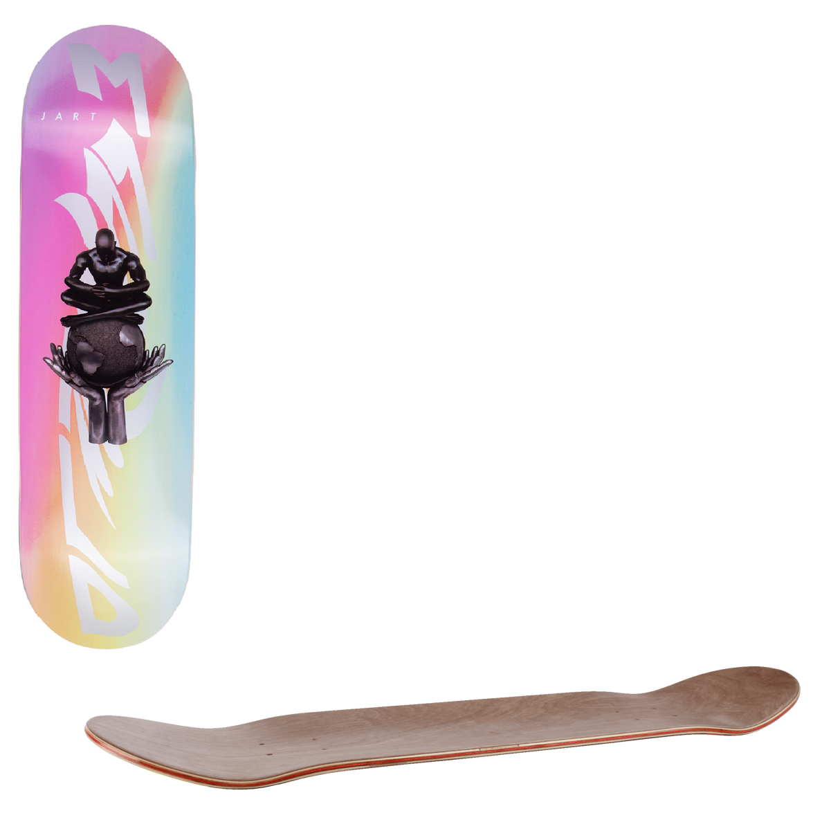 Jart Sculptural Skateboard Deck - 8.375"
