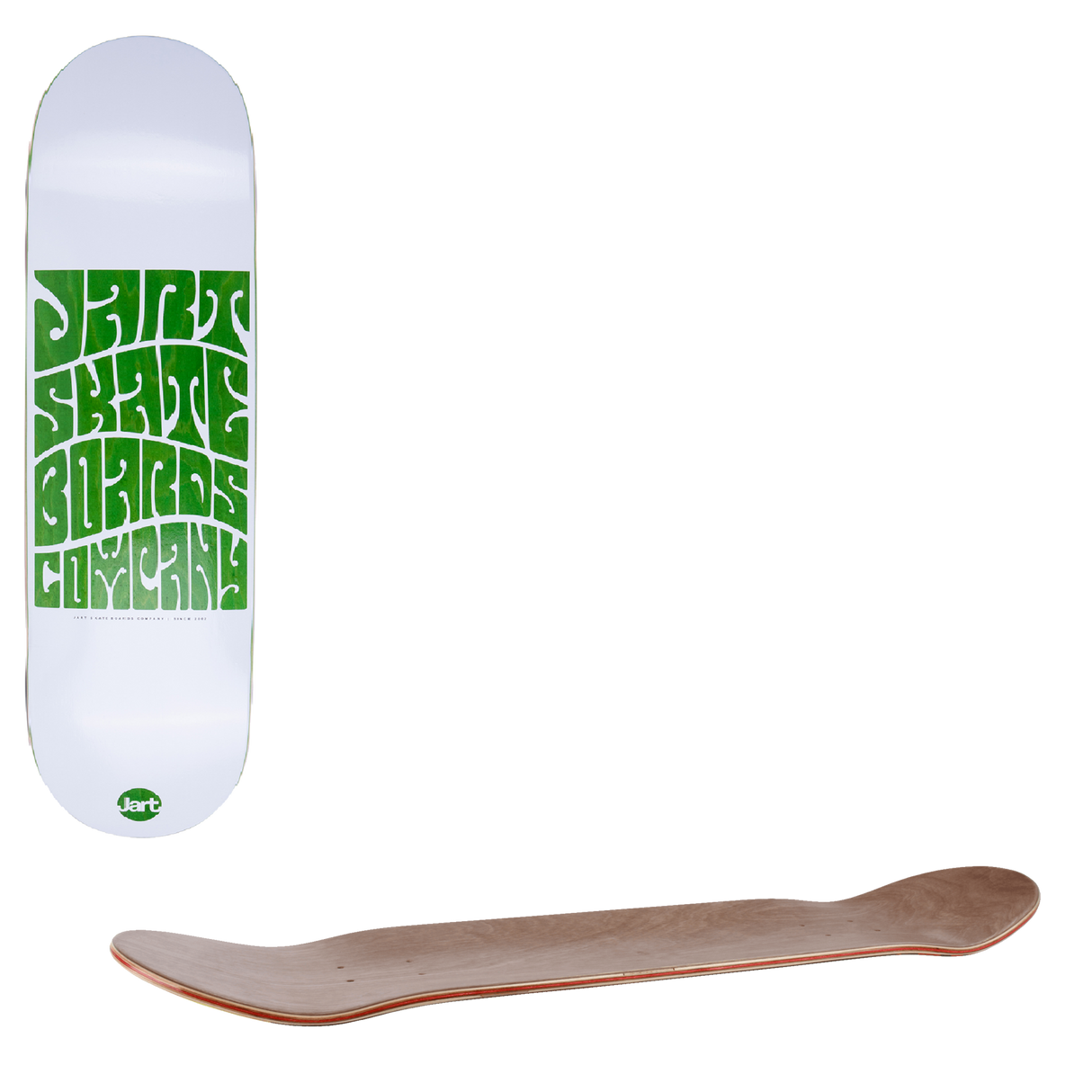 Jart Woodstock Skateboard Deck - 7.87"