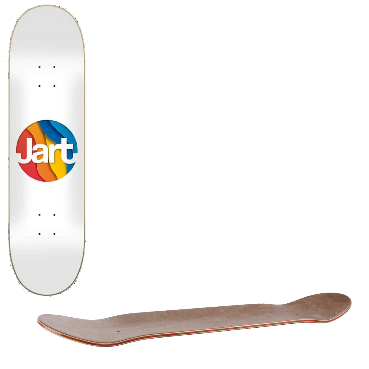 Jart Curly Skateboard Deck - 8.25''