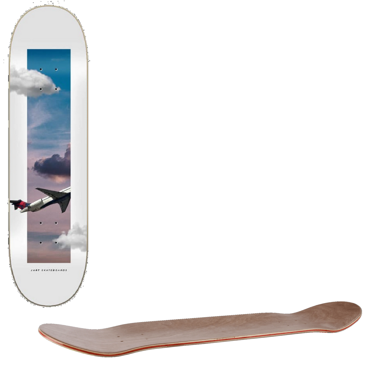 Jart Windows Skateboard Deck - 8''