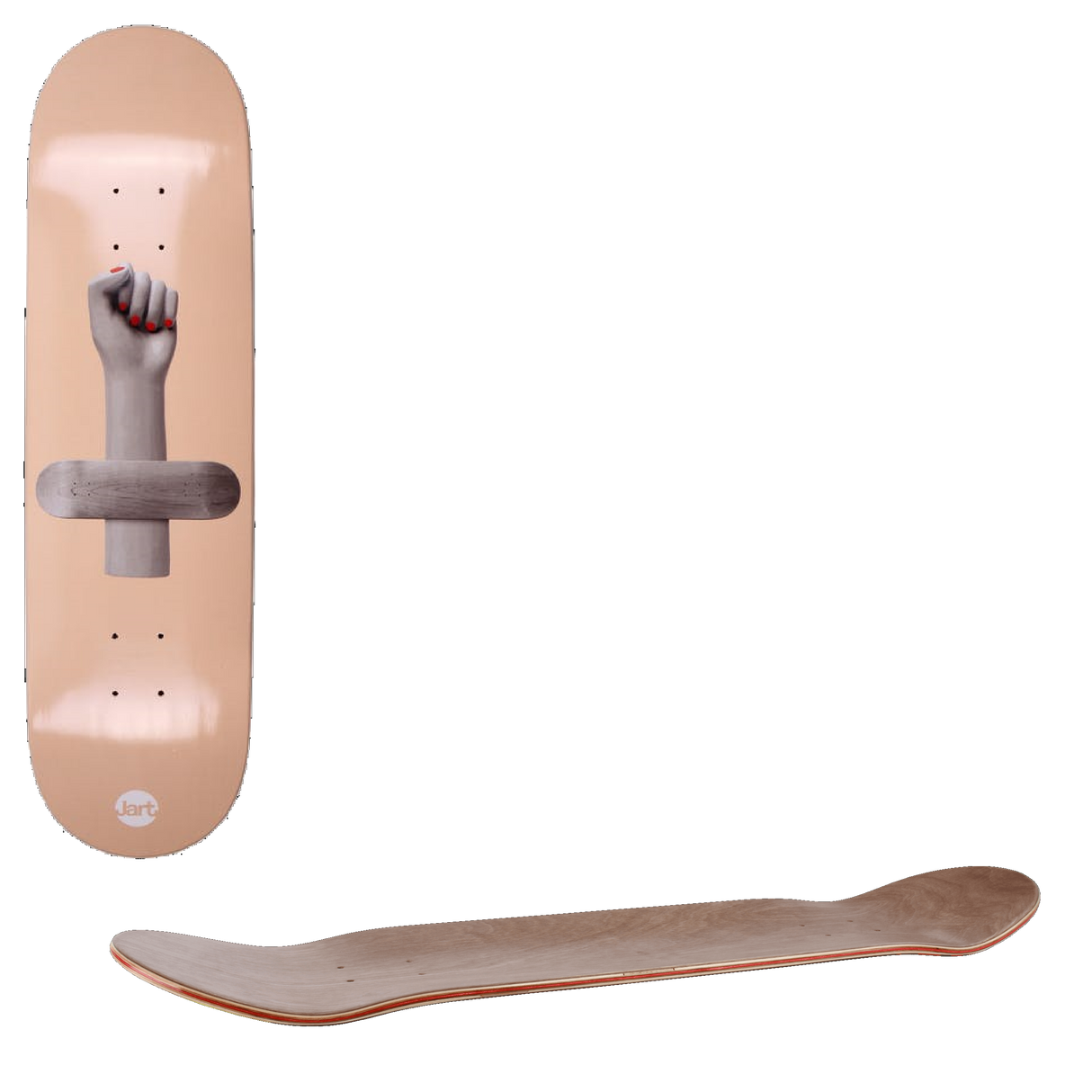 Jart We Can Do It Skateboard Deck - 8.25''