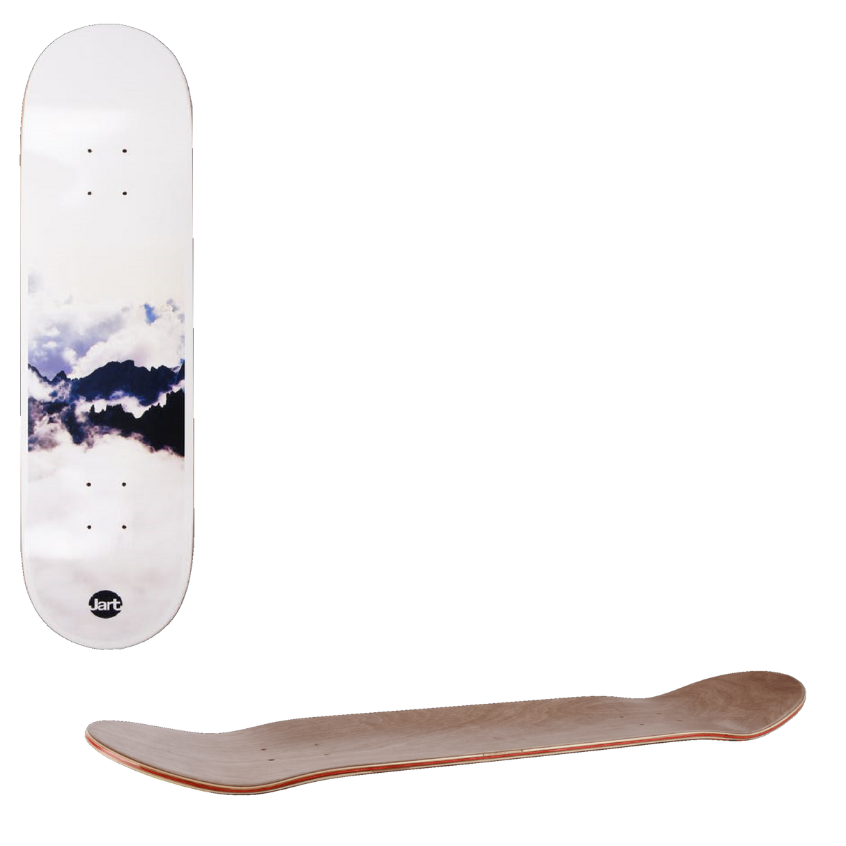 Jart Foggy Skateboard Deck - 8.375''