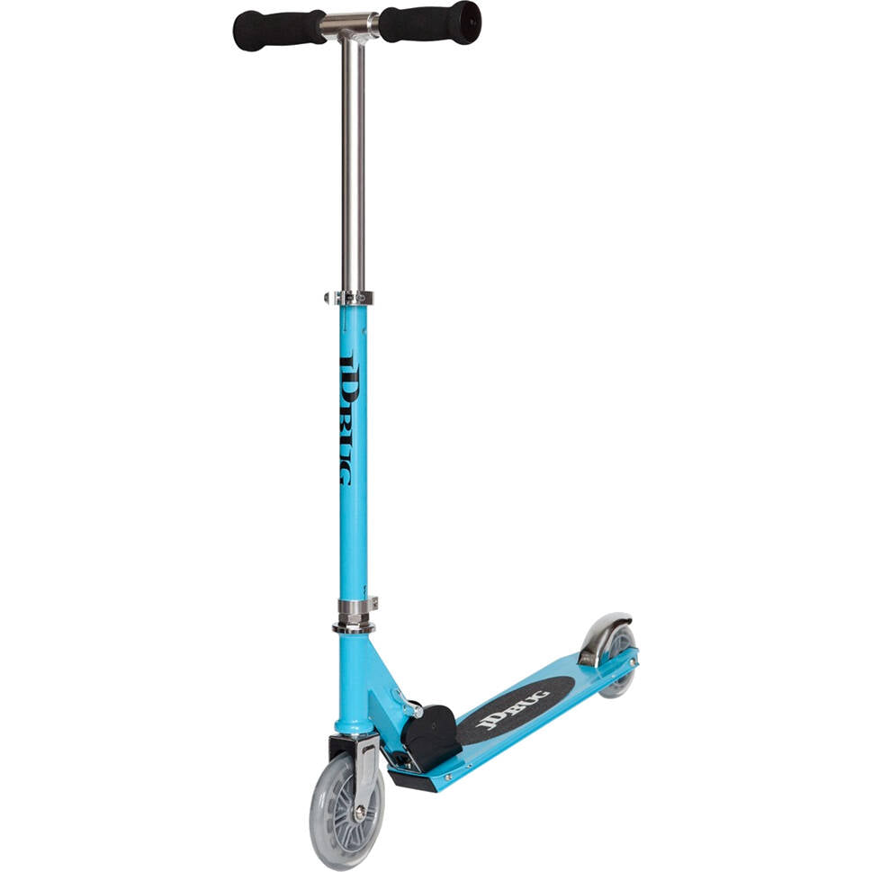 JD Bug Junior Street Folding Scooter - Sky Blue