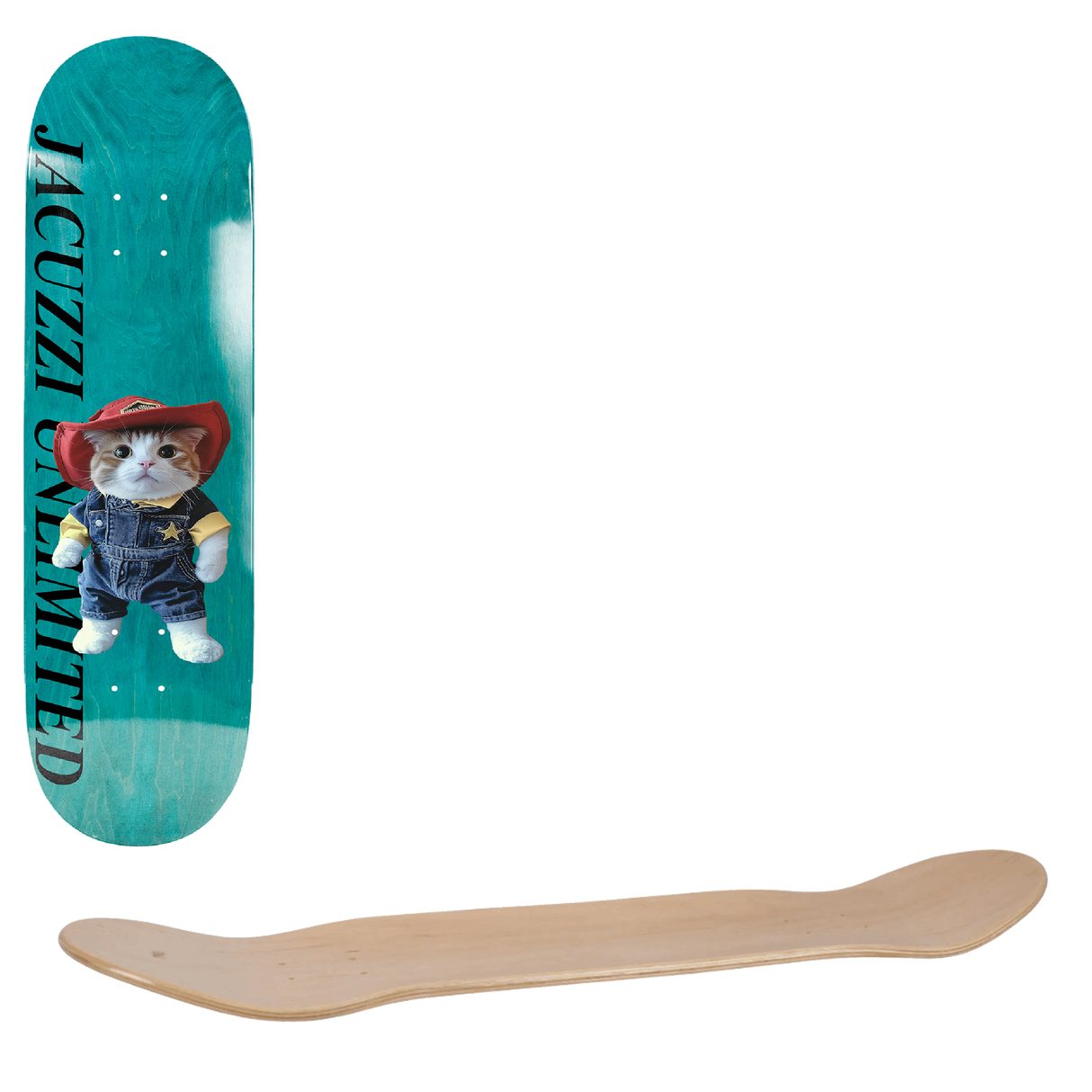 Jacuzzi Unlimited First Rodeo Skateboard Deck 8.5"