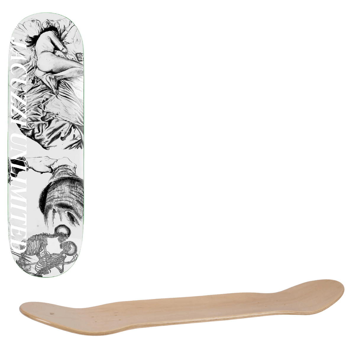Jacuzzi Unlimited Sleeper Skateboard Deck - Mitchell 8.125"