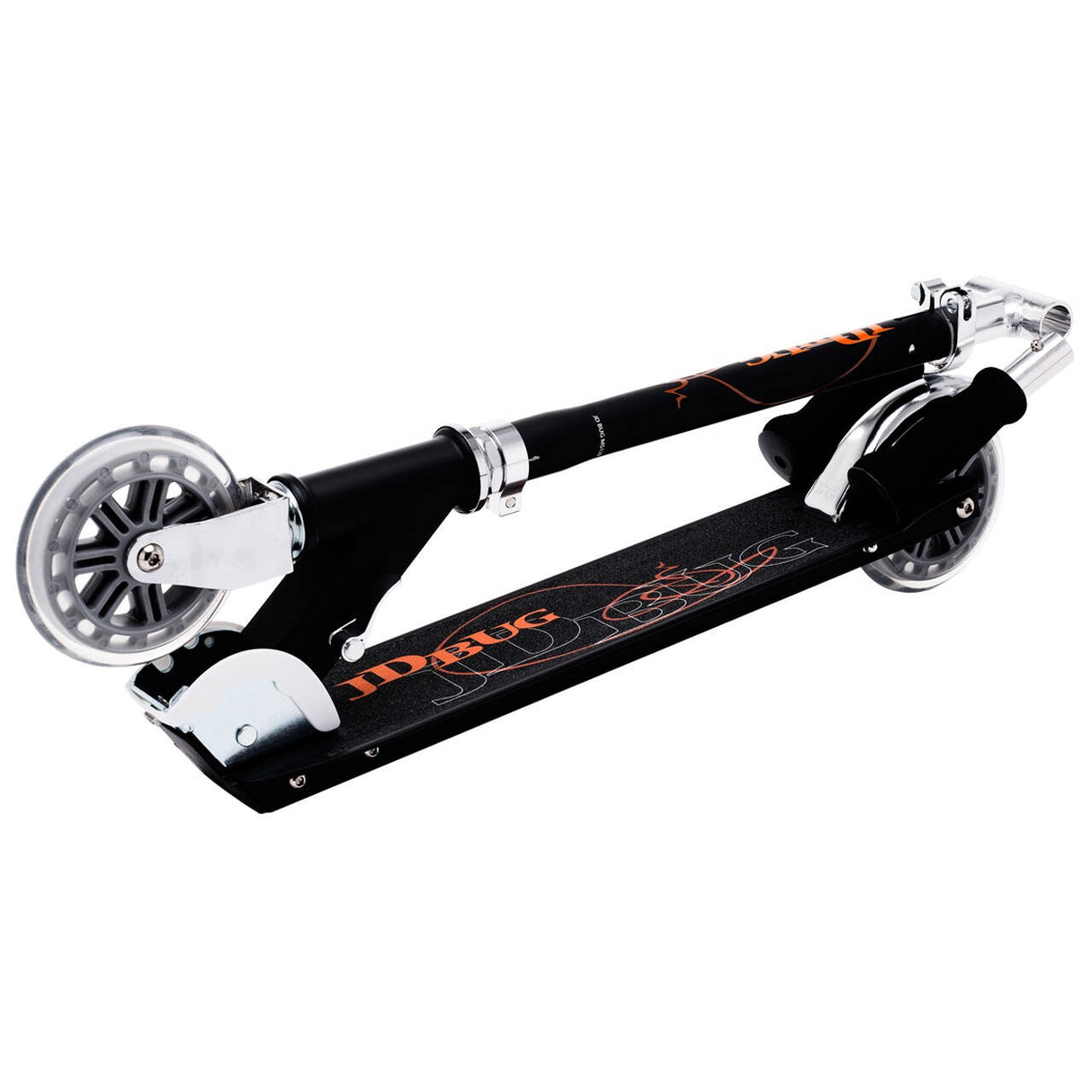 JD Bug Classic Street 120 Folding Scooter - Matt Black