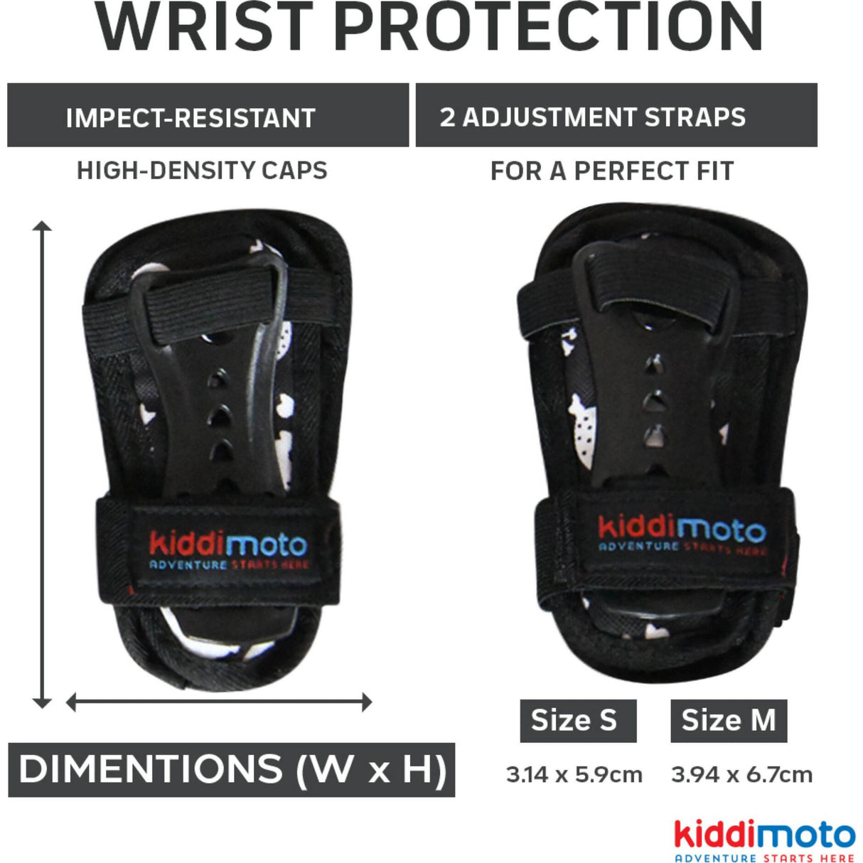 Kiddimoto Skullz Pad Set