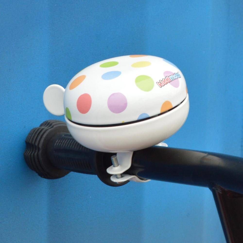 Kiddimoto Bicycle Bell - Pastel Dotty, Large