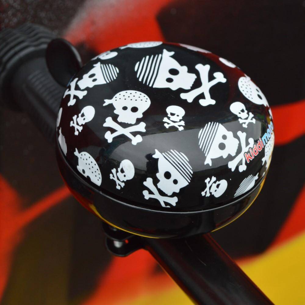 Kiddimoto Bicycle Bell - Skullz, Large