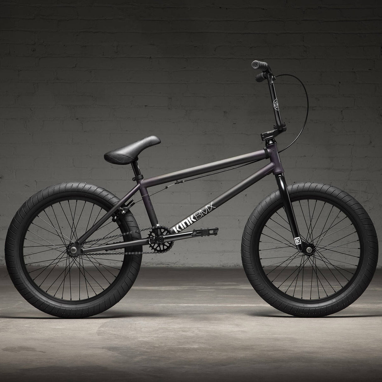 Kink Gap XL 21'' 2022 Complete BMX - Matte Purple Spotlight