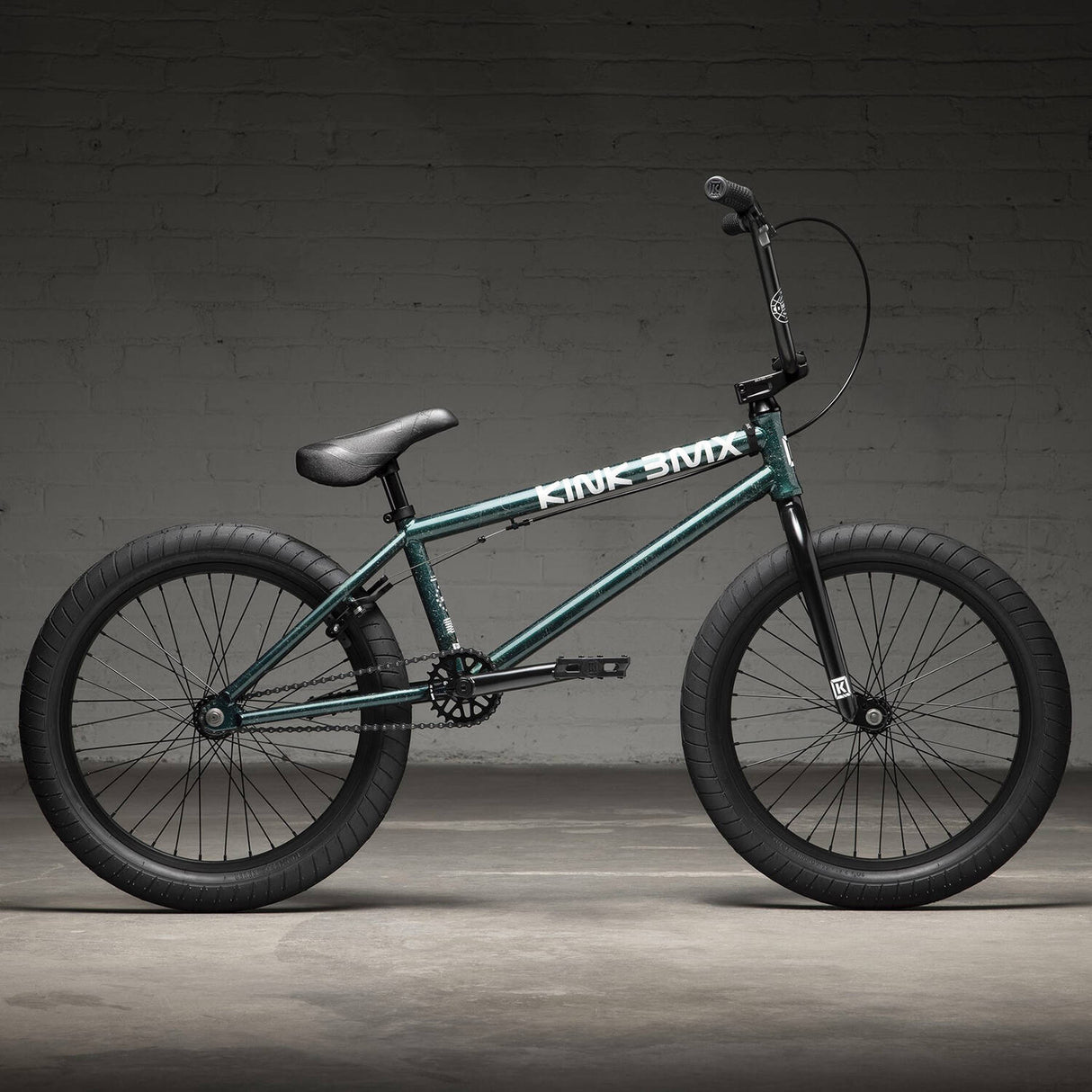 Kink Launch 20.25'' 2022 Complete BMX - Gloss Galaxy Green