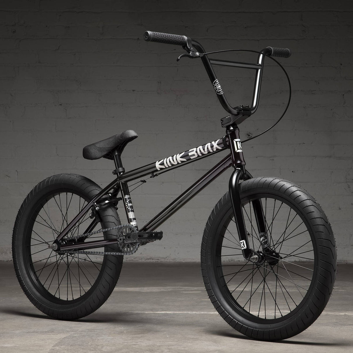Kink Launch 20.25'' 2022 Complete BMX - Gloss Iridescent Black