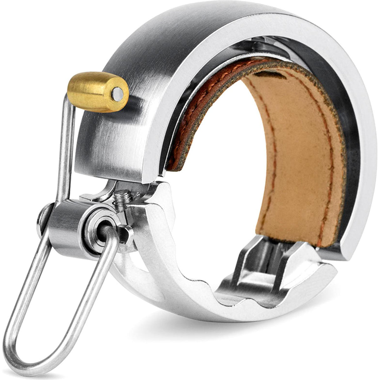 Knog Oi Luxe Large Bicycle Bell - Silver