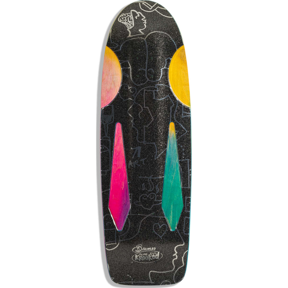 Krooked Beamer SSD Skateboard Deck 10.75"
