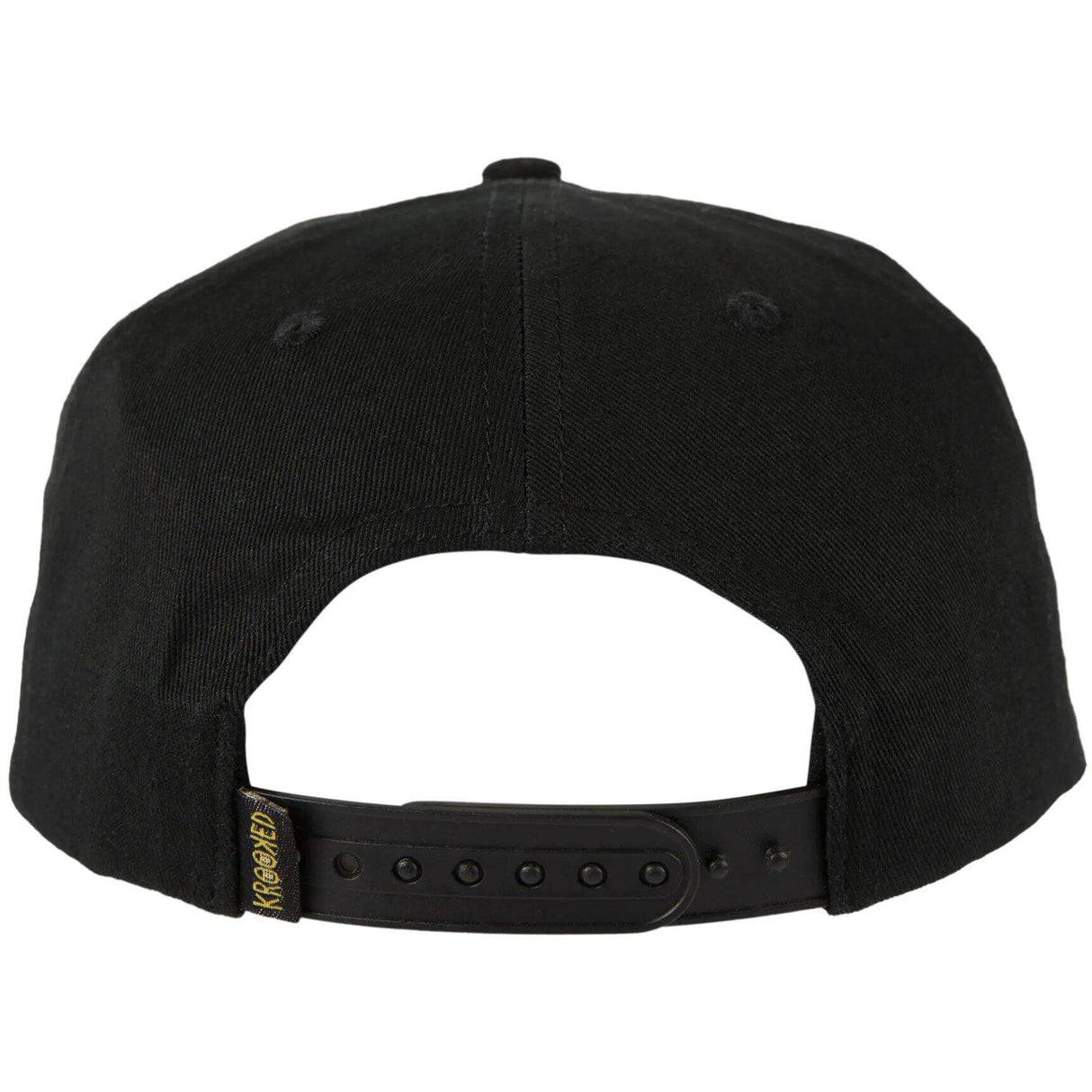 Krooked OG Bird Snapback Cap - Black/Yellow