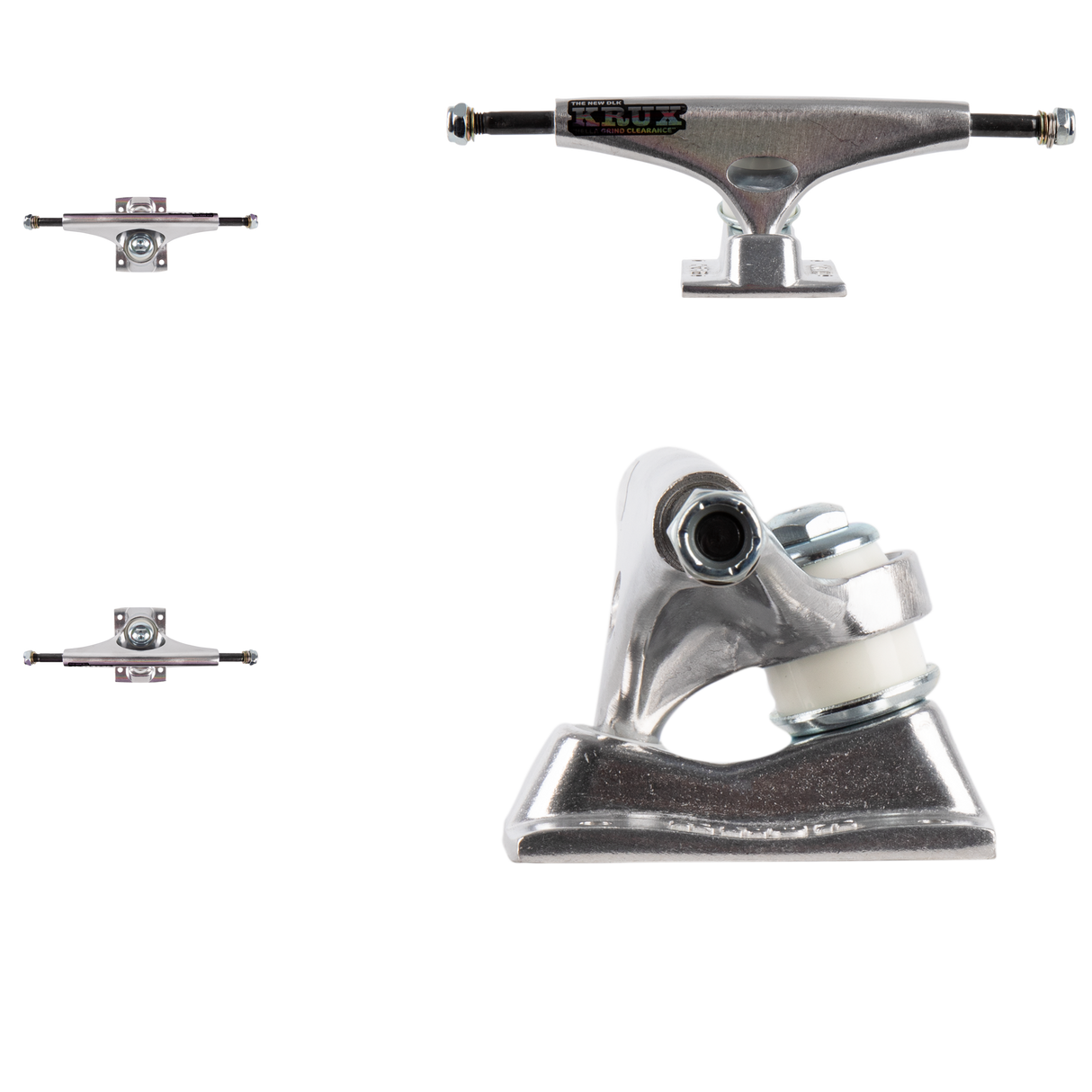 Krux K5 DLK Skateboard Trucks - Polished 9''