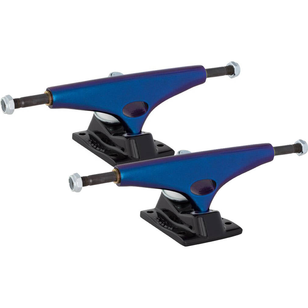 Krux Krome Chameleon 2 Standard Skateboard Trucks - Blue 8.25''