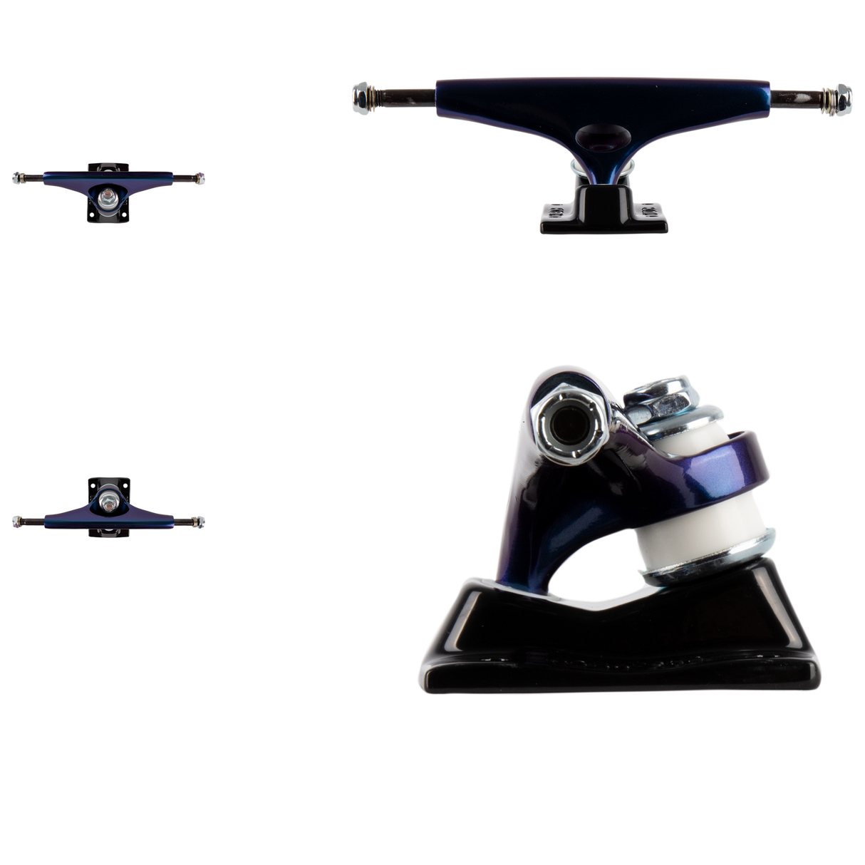 Krux Krome Chameleon 2 Skateboard Trucks - Blue 8.25''