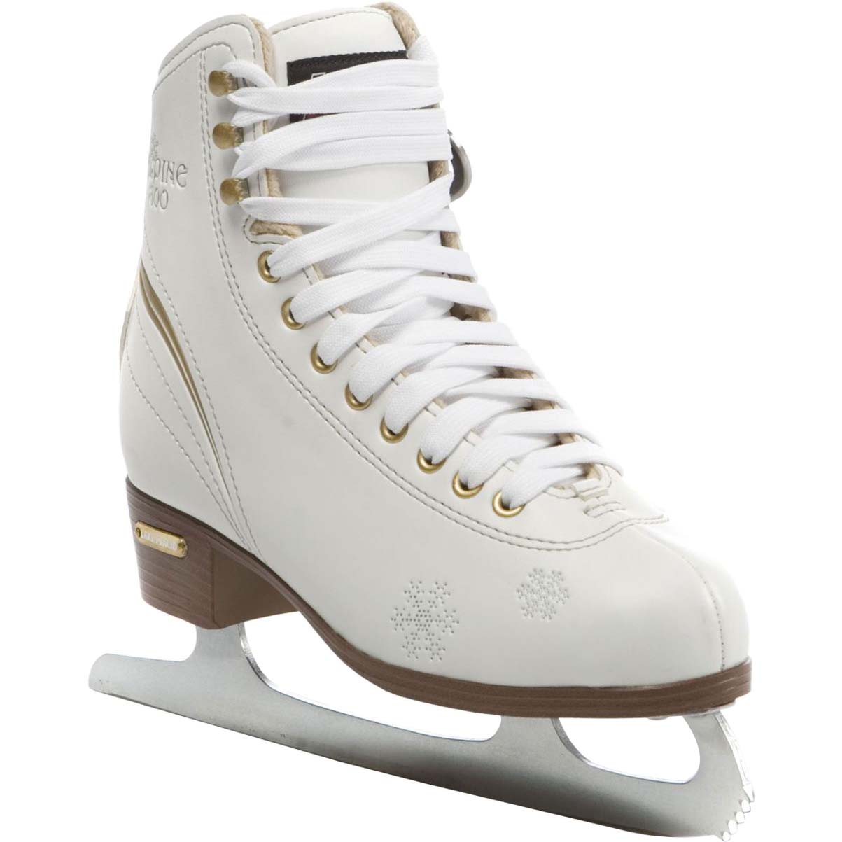 Lake Placid Alpine 800 Figure Ice Skates - White
