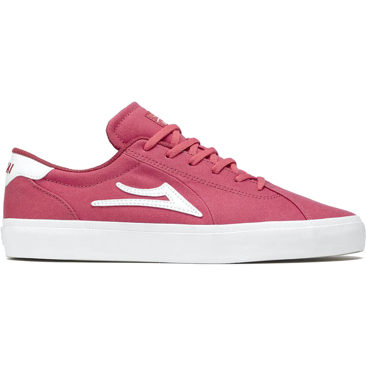 Lakai Flaco II Skate Shoes - Red Canvas