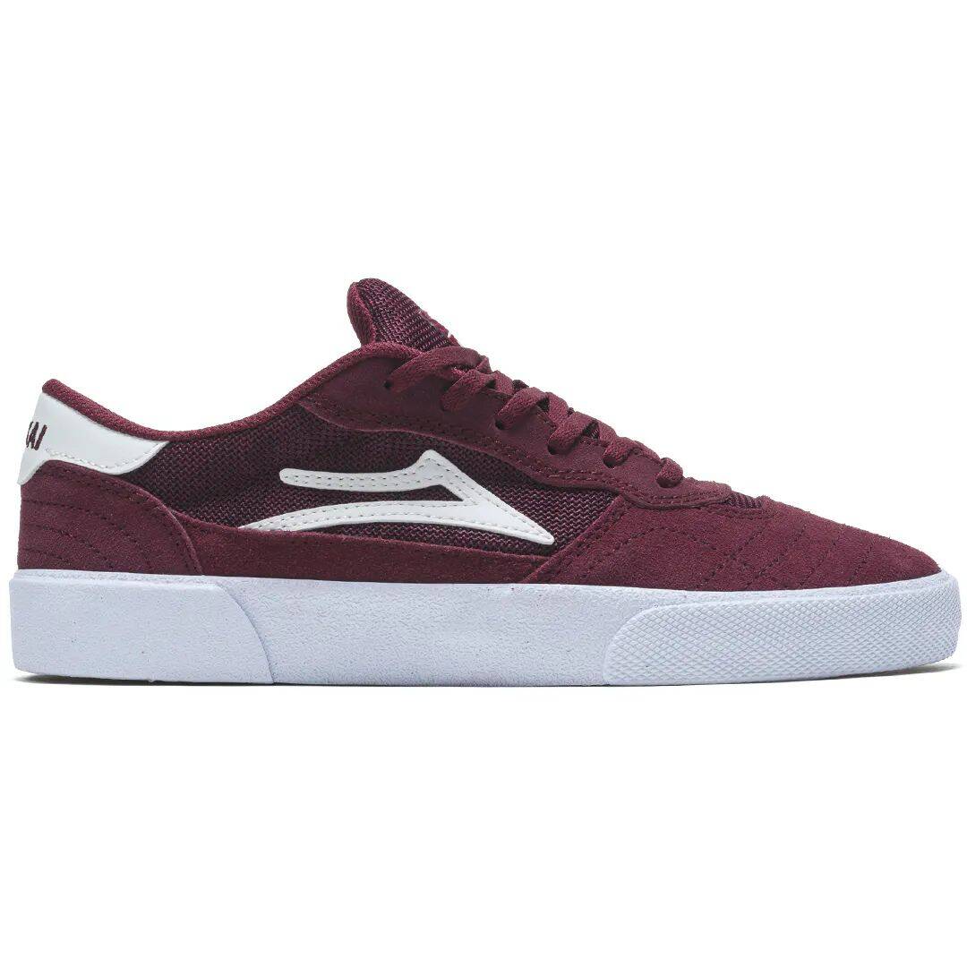 Lakai Cambridge Skate Shoes - Burgundy Suede