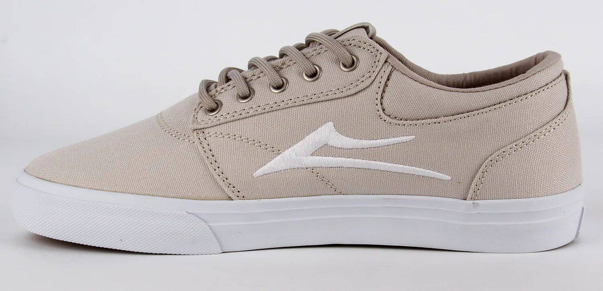 Lakai Griffin Textile (Co-Bound) Skate Shoes - Cream Canvas