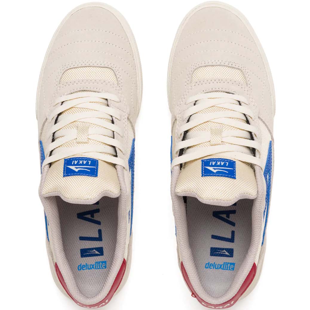 Lakai Cambridge Skate Shoes - Cream Suede